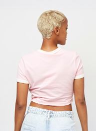 Juicy Couture, Contrast Ringer Sophie, lichtroze, Afbeelding 2 van 4