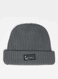 Karl Kani, Signature Fisherman Beanie, grijs, Afbeelding 1 van 3