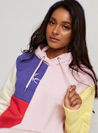 Karl Kani, Small Signature Block Hoodie, multicolor, Afbeelding 3 van 4