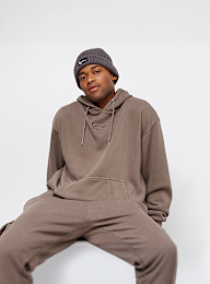 Karl Kani, Small Signature Destroyed Hoodie, grijs, Afbeelding 1 van 5