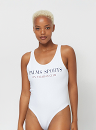 On Vacation, Palms Sports Swimsuit, wit, Afbeelding 1 van 5