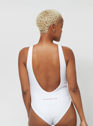 On Vacation, Palms Sports Swimsuit, wit, Afbeelding 2 van 5