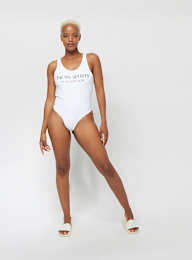 On Vacation, Palms Sports Swimsuit, wit, Afbeelding 5 van 5