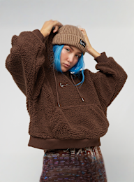 Karl Kani, Small Signature Teddy OS Hoodie, bruin, Afbeelding 1 van 4