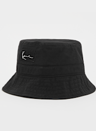 Karl Kani, Signature Nylon Bucket Hat, zwart, Afbeelding 1 van 3