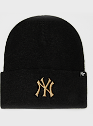 '47, MLB New York Yankees Haymaker '47 Cuff Knit, zwart, Afbeelding 1 van 2