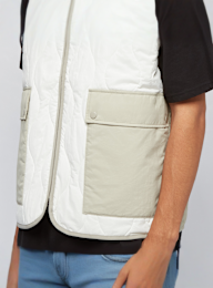 PUMA, Downtown Padded Gilet, beige, Afbeelding 4 van 5