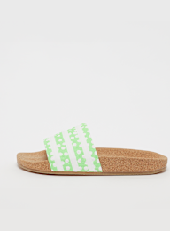 adidas Originals, adlette Badslippers, groen, Afbeelding 1 van 5