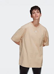 adidas Originals, Trefoil Essentials T-shirt, beige, Afbeelding 3 van 5