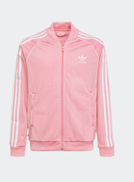adidas Originals, adicolor Superstar Track Jacket, light pink, Image 1 of 5