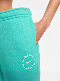 Nike, Sportswear Essential Women's Fleece Flared Sweats, niebieski, Obraz 3 z 5