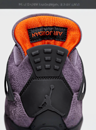 Jordan, WMNS Air Jordan 4 Retro, purple, Image 8 of 9
