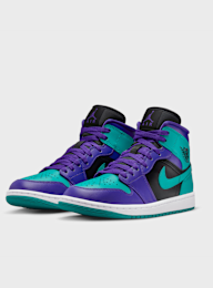 Jordan, WMNS Air Jordan 1 Mid, blue, Image 4 of 8