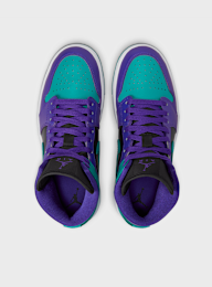 Jordan, WMNS Air Jordan 1 Mid, blue, Image 6 of 8