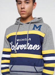 Mitchell & Ness, Ncaa Head Coach Hoody University Of Michigan, blauw, Afbeelding 3 van 5