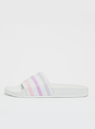 adidas Originals, adlette Badslippers, wit, Afbeelding 1 van 5