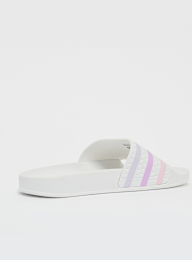 adidas Originals, adlette Slides, white, Image 3 of 5
