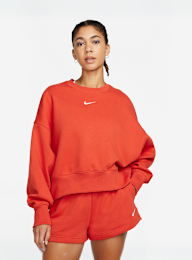 Nike, Sportswear Phoenix Fleece Over-Oversized Crewneck Sweatshirt, oranje, Afbeelding 1 van 6