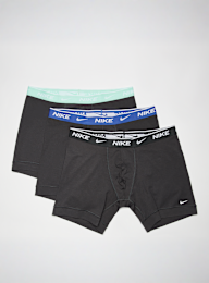 Nike  , 3 PACK - Everyday Cotton Stretch  blue, grey, multi-colour, Image 1 of 2