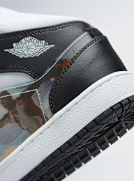 Jordan, Air Jordan 1 Mid (GS), black, Image 7 of 9