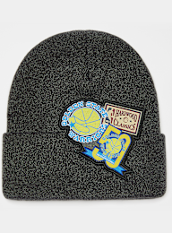 Mitchell & Ness, NBA XL Logo Patch Knit HWC Golden State Warriors, zwart, Afbeelding 1 van 2