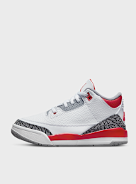 Jordan, Air Jordan 3 Retro (PS), white, Image 1 of 8