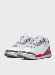 Jordan, Air Jordan 3 Retro (PS), white, Image 4 of 8