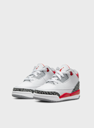 Jordan, Air Jordan 3 Retro Toddlers, white, Image 4 of 7