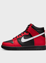 Nike, Dunk High (GS), zwart, Afbeelding 1 van 8