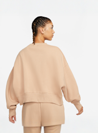 Nike, Sportswear Phoenix Fleece Crewneck, bruin, Afbeelding 2 van 5