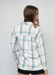 Vans, Tori Plaid LS Shirt, wit, Afbeelding 2 van 5