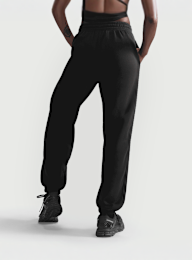 Nike, Sportswear Phoenix Fleece High-Waisted Oversized Sweatpants, black, Image 2 of 4