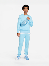 Nike, Sportswear Club Fleece Crew, blue, Image 4 of 6