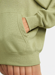 Nike, Sportswear Club Fleece Hoodie, green, Image 3 of 5