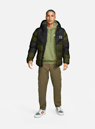 Nike, Sportswear Club Fleece Hoodie, green, Image 4 of 5