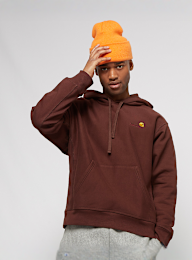 Carhartt WIP, Hooded American Script Sweatshirt, brown, Image 1 of 6