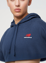 New Balance, Essentials Uni-Ssentials Po Hoodie, blauw, Afbeelding 3 van 6