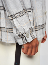 Pegador, Flato Logo Embroidery Heavy Flannel, grijs, Afbeelding 5 van 6