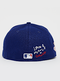 New Era, Team Heart 5950 10112 Losdod Otc Los Angeles Dodgers, blauw, Afbeelding 2 van 4