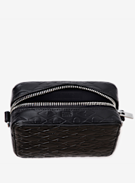 PEQUS, Astéria Messenger Bag Embossed, zwart, Afbeelding 4 van 5