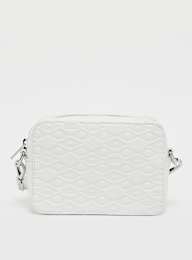 PEQUS, Astéria Messenger Bag Embossed, wit, Afbeelding 1 van 5