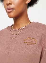 Sixth June, Tshirt With Embroidery, oranje, Afbeelding 3 van 4