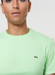 Lacoste, T-Shirt ivory, zielony, Obraz 3 z 5