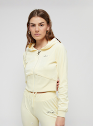 FUBU, Signature Velours Zip Hoodie, multicolor, Afbeelding 1 van 5