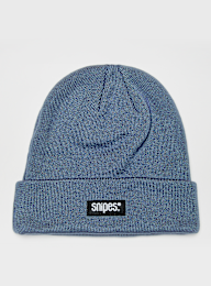 SNIPES, Woven Label Beanie, blue, Image 1 of 3