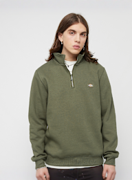 Dickies, Oakport Quartar Zip, green, Image 1 of 4