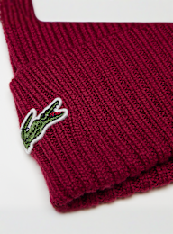 Lacoste, Knitted Cap, red, Image 3 of 3