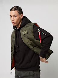 Alpha Industries, Puffer Vest Lw, groen, Afbeelding 1 van 6