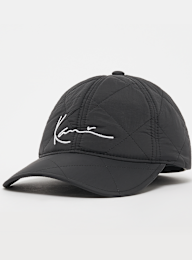 Karl Kani, Signature Quilted Cap, zwart, Afbeelding 1 van 3