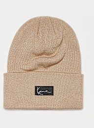 Karl Kani, Small Signature Long Beanie, beige, Afbeelding 1 van 2